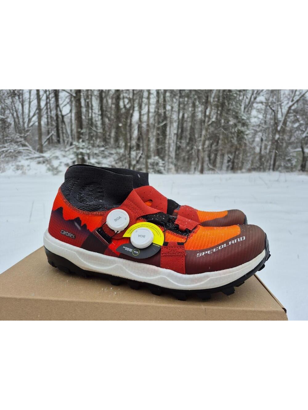 SPEEDLAND GL:SVT Womens 9 Mens 7.5  Trail Running Hiking Shoes NEW $300 RARE BOA